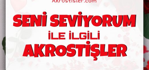 Seni seviyorum akrostiş, seni seviyorum akrostiş şiir, akrostiş seni seviyorum, seni seviyorum ile ilgili akrostiş şiir, seni seviyorum akrostiş ile ilgili şiir, seni seviyorum ile ilgili akrostiş, akrostiş şiir seni seviyorum, seni seviyorum akrostiş şiir örneğ, seni seviyorum aşkım akrostiş şiir, seni seviyorum akrostiş kısa