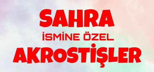 Bu görselin içeriği Sahra akrostiş, Sahra ile ilgili akrostiş, Sahra ismi ile ilgili akrostiş, Sahra akrostiş şiir, Sahra isimli akrostiş, Sahra ile ilgili akrostiş şiir, Sahra öğretmen ile ilgili akrostiş, Sahra ismi ile ilgili akrostiş şiir, akrostiş şiir Sahra, Sahra ismine akrostiş şiir konularını ilgilendirmektedir.
