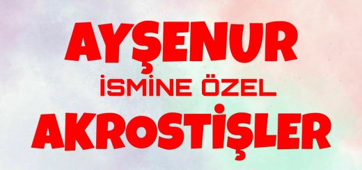 Bu görselin içeriği Ayşenur akrostiş, Ayşenur ile ilgili akrostiş, Ayşenur akrostiş şiir, akrostiş şiir Ayşenur, akrostiş Ayşenur, Ayşenur adına akrostiş, Ayşenur ismine akrostiş şiir, Ayşenur ismi ile ilgili akrostiş, Ayşenur adına akrostiş şiir konuları ile ilgilidir.