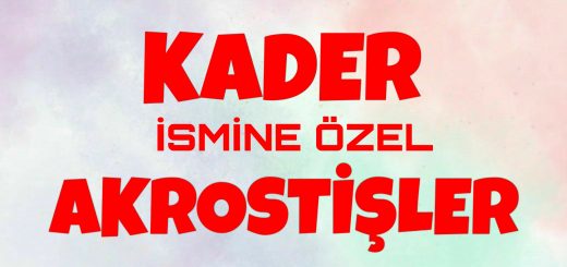Bu görselin içeriği Kader akrostiş, Kader ismiyle akrostiş şiirler, Kader akrostiş şiir, Kader ile ilgili akrostiş, Kader ile akrostiş, Kader ismine akrostiş, Kader ismine akrostiş şiir konuları ile ilgilidir.