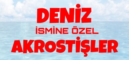 Bu görselin içeriği Deniz akrostiş, Deniz ismiyle akrostiş, Deniz ile ilgili akrostiş şiirler, Deniz adına akrostiş, Deniz akrostiş şiir, Deniz ile ilgili akrostiş, Deniz ismi ile akrostiş, Deniz ismi ile ilgili akrostiş şiirler, Deniz ismine akrostiş şiir, Deniz ismine özel şiir konuları ile ilgilidir.