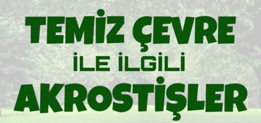 Bu görselin içeriği Temiz çevre ile ilgili akrostiş, temiz çevre akrostiş, temiz çevre ile akrostiş, temiz çevre ile ilgili akrostiş çalışması, akrostiş temiz çevre, temiz çevre ile ilgili akrostiş şiir konularını ilgilendirmektedir.
